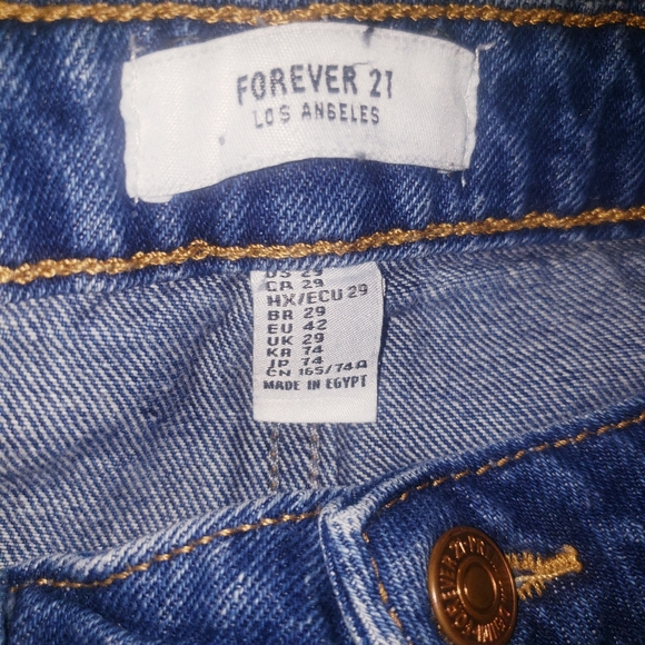 Forever 21 jean shorts - Picture 2 of 4